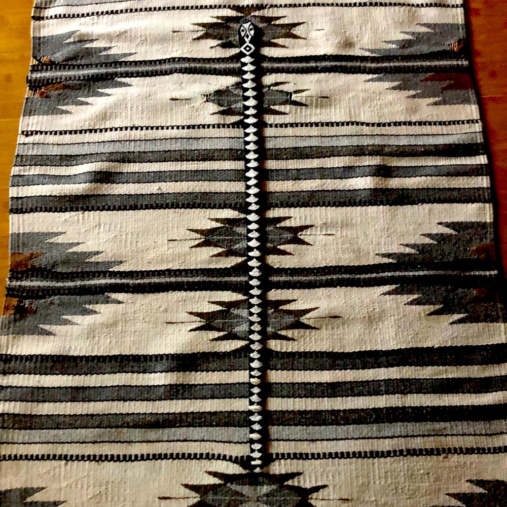 BEADED SNAKE BELT HANDMADE NWOT